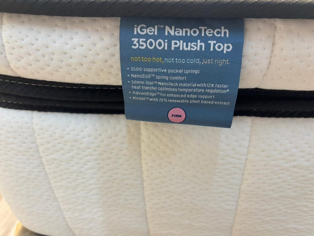 IGEL 3500i Nanotech 6FT SuperKing Plushtop Mattress RRP £2,099 Firm A - Home Furniture Interiors