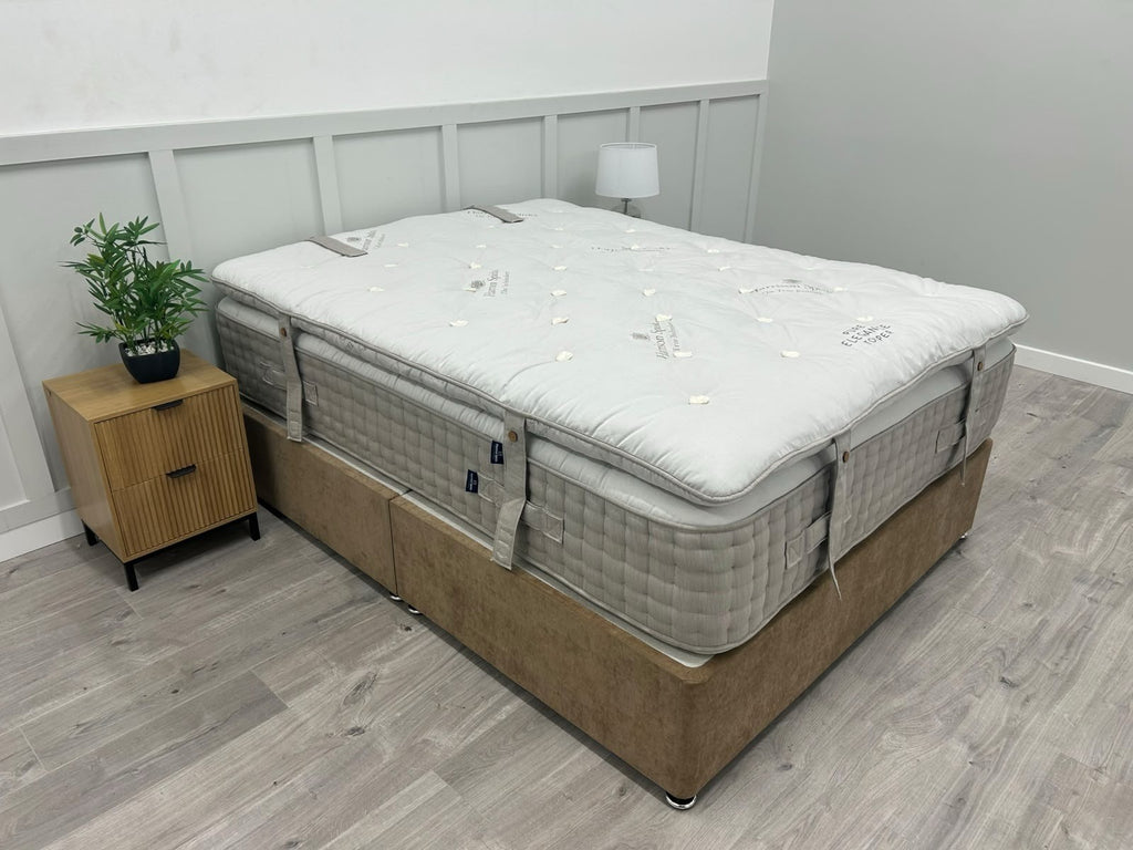 Harrison Spinks Pure Elegance Mattress with Mattress Topper 5FT Kingsize Firmer