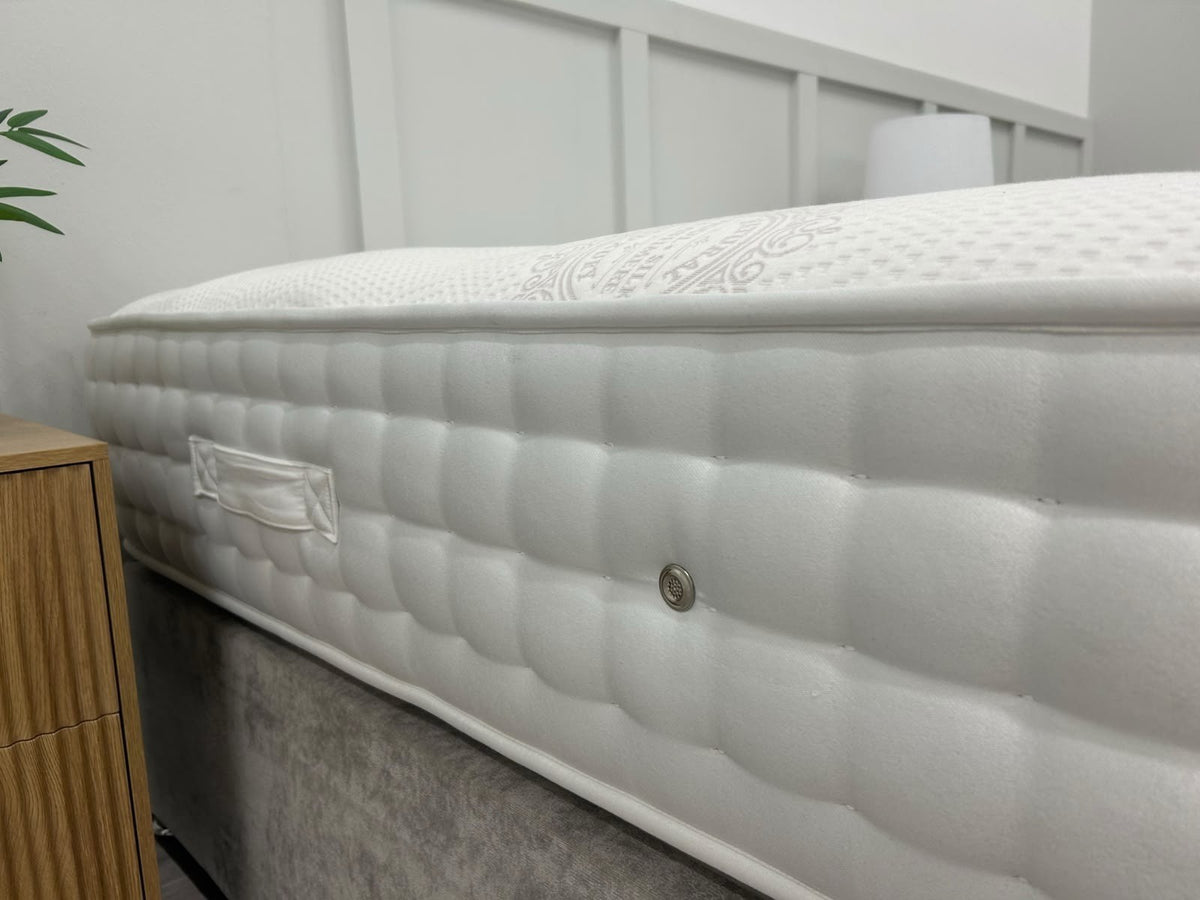 Luxury Sleep Story 4FT 6 Double mattress by Furniture Village with plush surface and supportive design, ideal for comfortable sleeping.