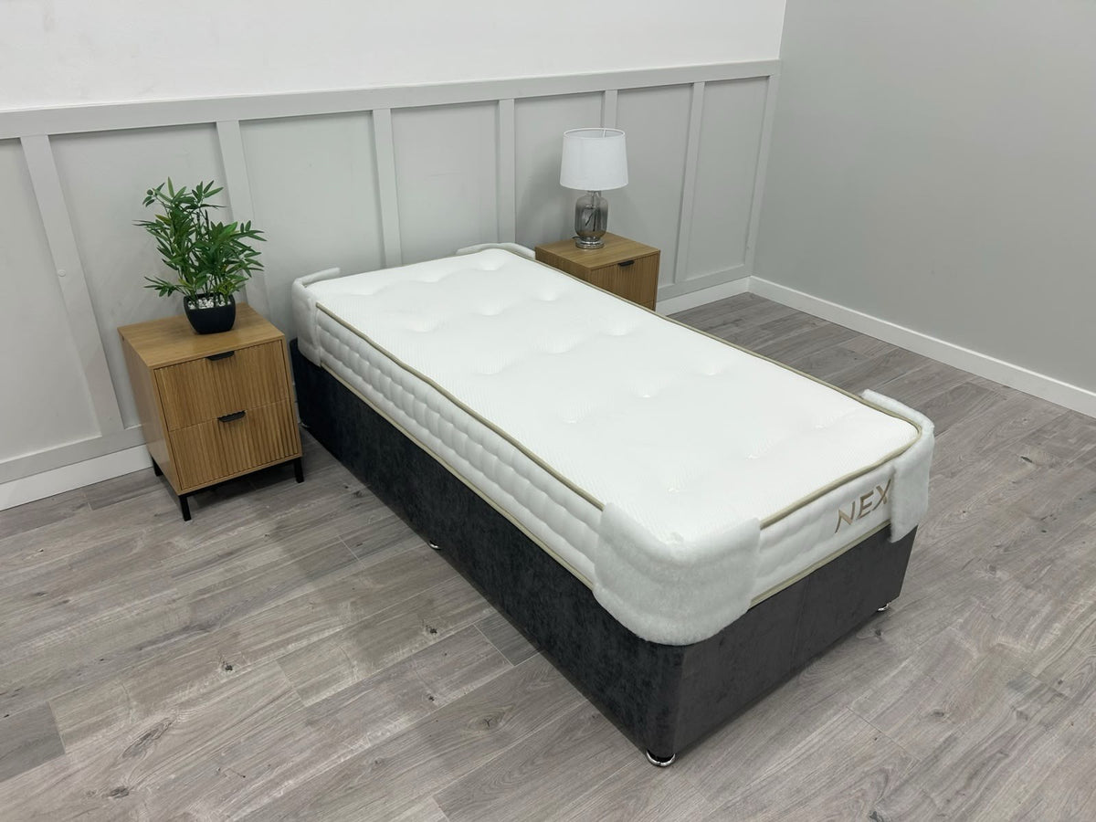 Next Comfort 1000 Medium Pocket Sprung Memory Hybrid Mattress 3FT Single