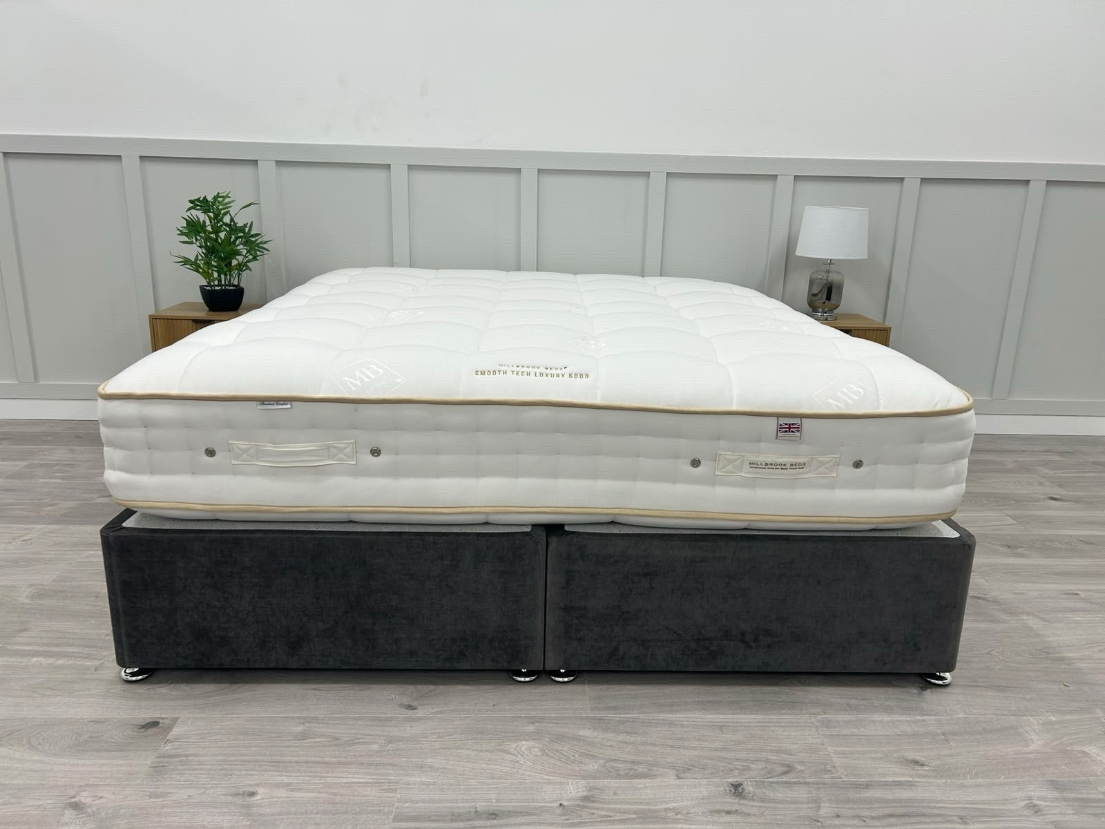 Millbrook Smooth Tech Luxury 5000 Pocket Mattress 6FT Superking RRP £2895 Medium