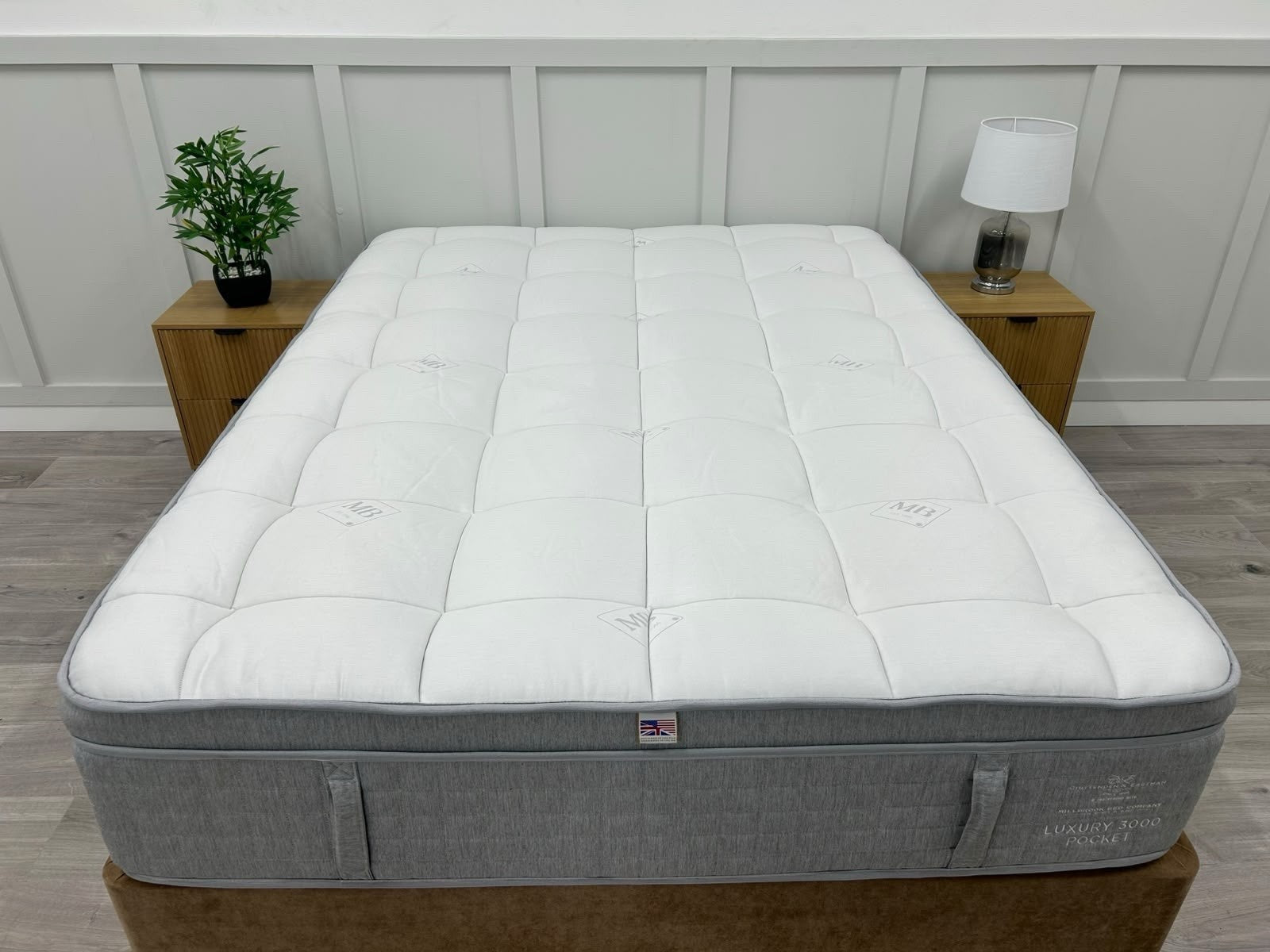 Millbrook Wool Luxury 3000 Pocket Medium 5FT Kingsize Mattress RRP £1895
