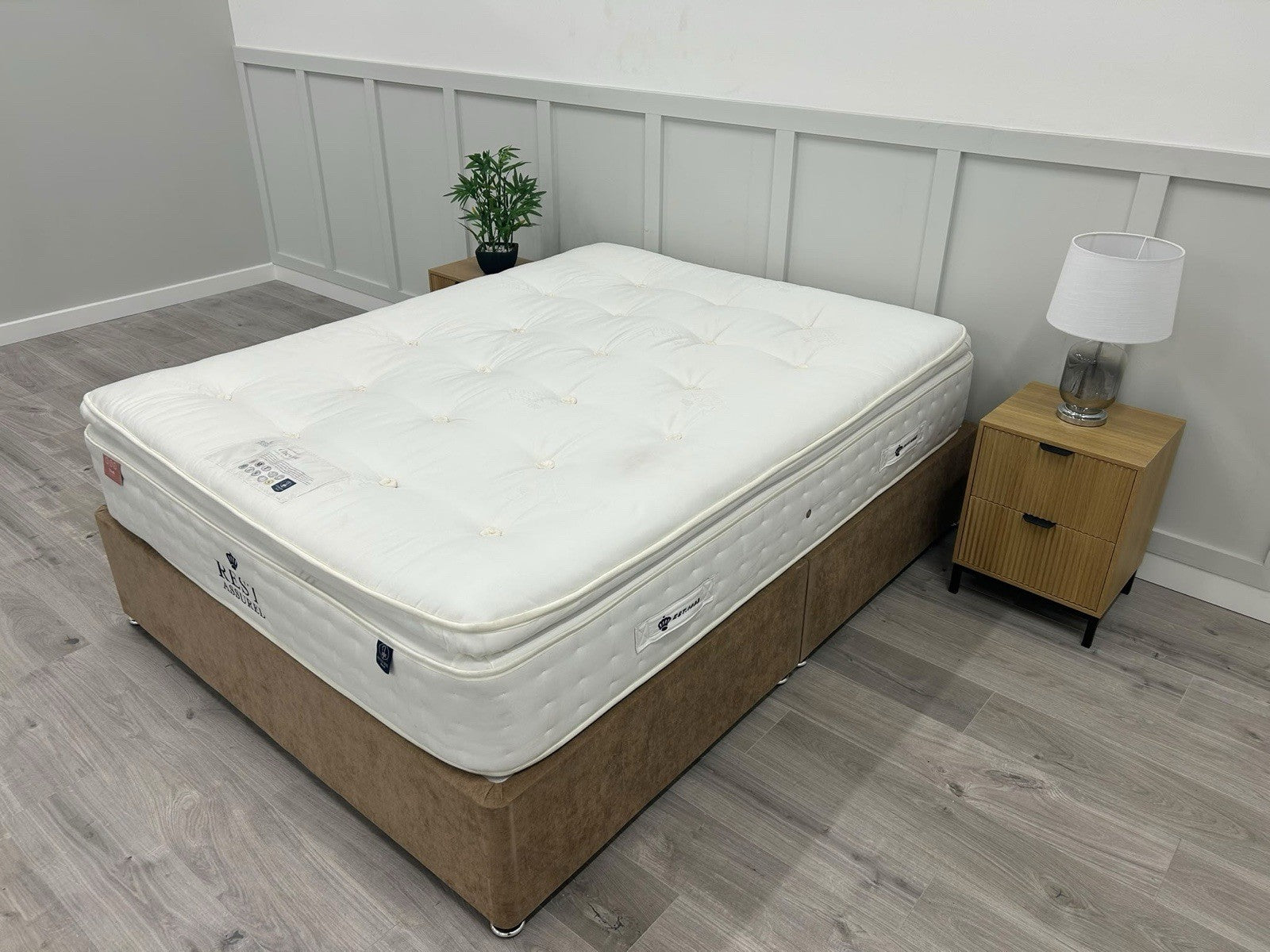 Rest Assured 3000 Pocket Cheviot - Medium Firm Mattress 5FT Kingsize