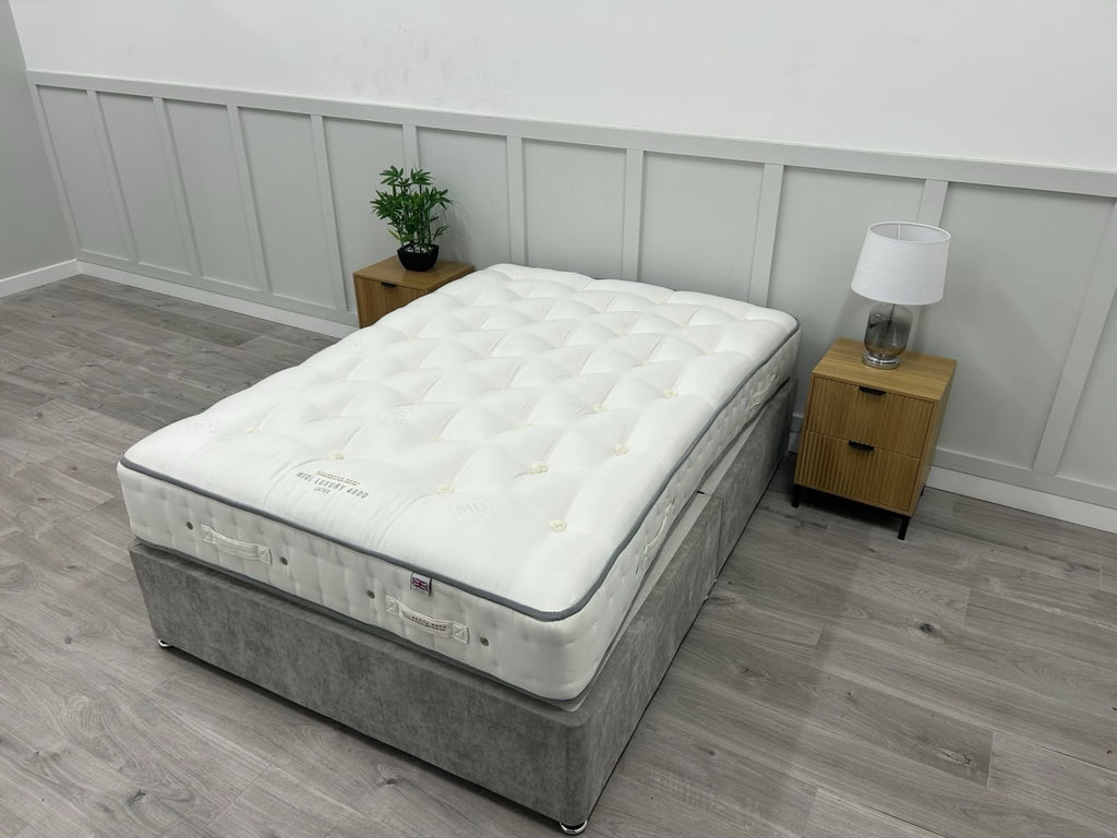Millbrook Wool Luxury 4000 Latex Pocket Mattress 4FT 6 Double