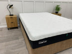 Tempur Pro Plus SmartCool 4ft6 double mattress with soft surface and cooling technology, shown on a bed.