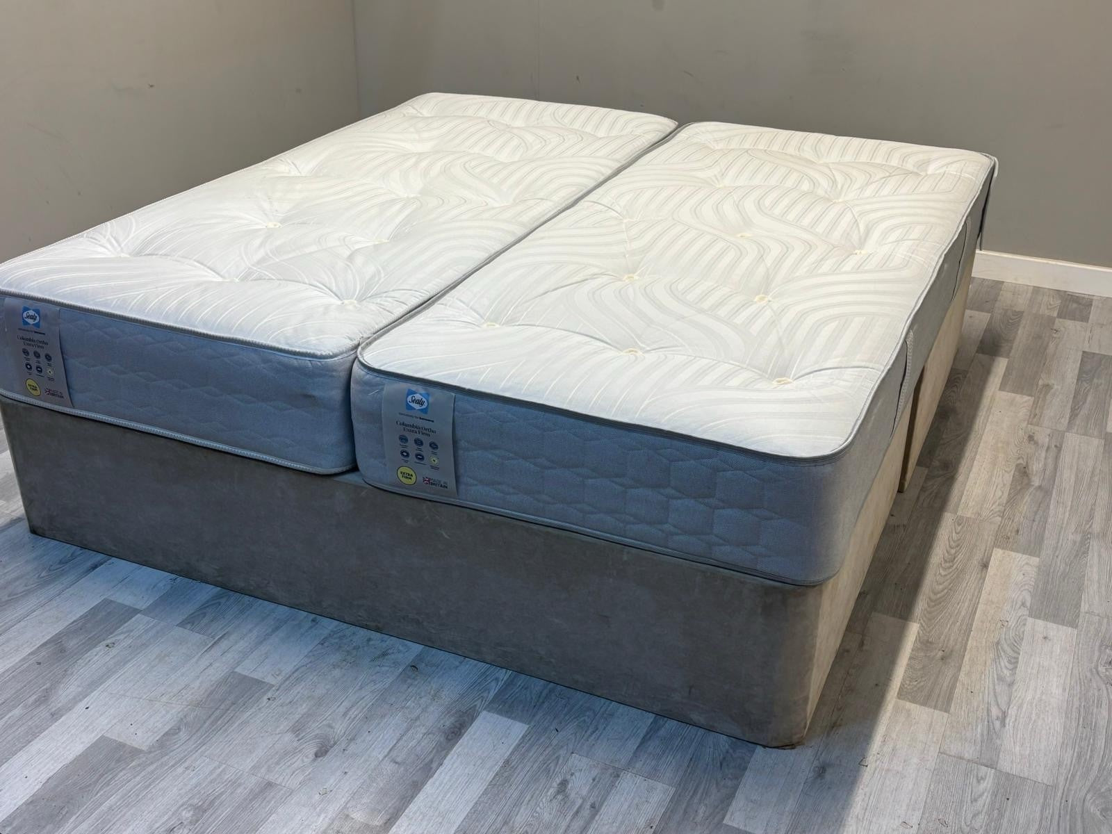 Sealy Columbia Ortho Extra Firm 6FT Superking Zip And Link Mattress - RRP £1699