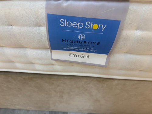 Sleep Story Highgrove Firm Gel 6FT Superking Mattress - RRP £899 - Home Furniture Interiors