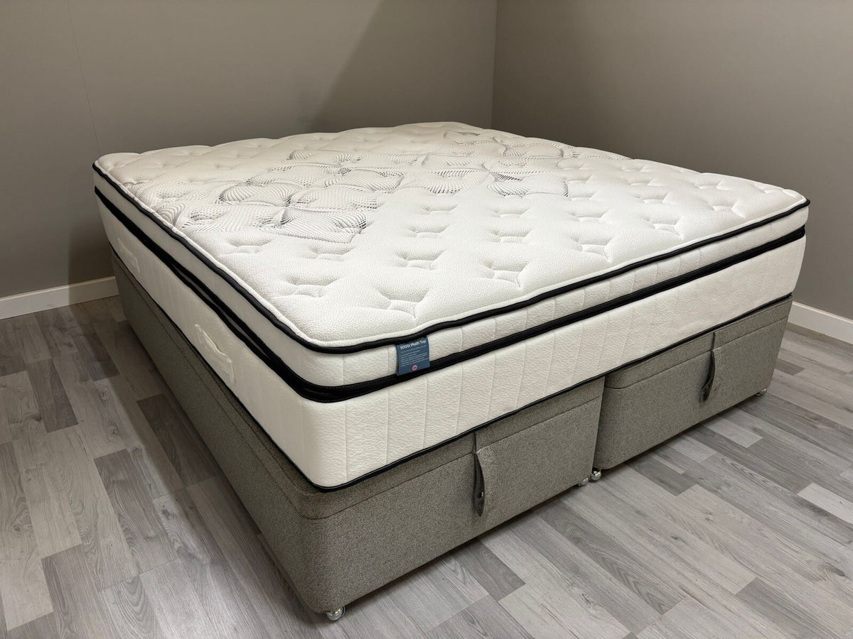 IGEL 5000i Nanotech 6FT Superking Plushtop Mattress Firm RRP £2399 - Home Furniture Interiors