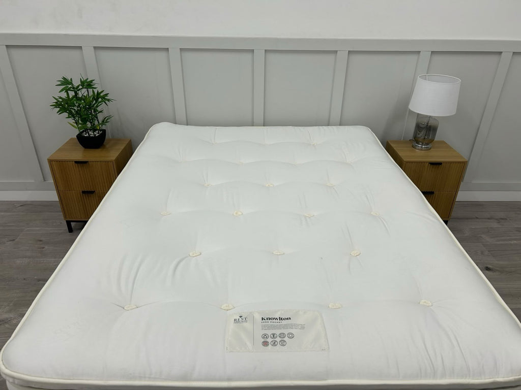 Rest Assured Knowlton 2000 Pocket Latex Pillow Top Mattress 5FT Kingsize