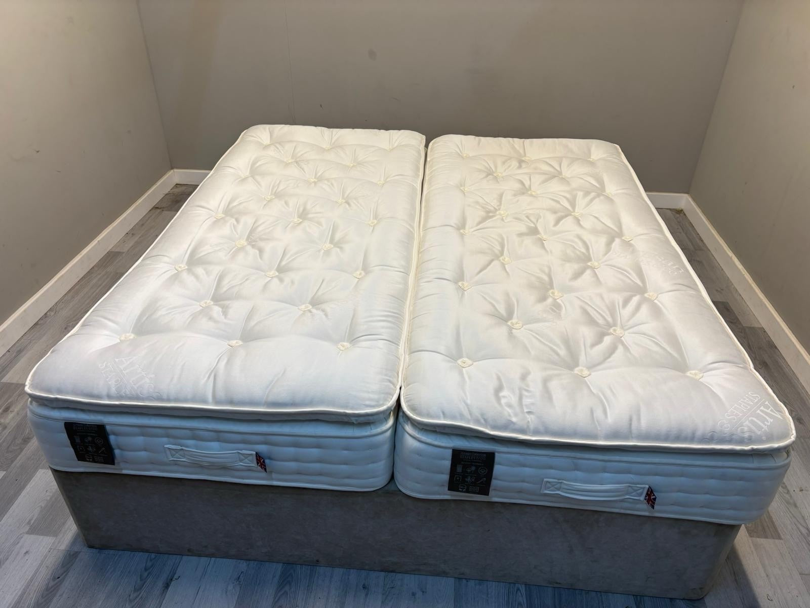 Staples Co Artisan Opulence Mattress Zip Link 6ft Superking - Extra Firm - Home Furniture Interiors