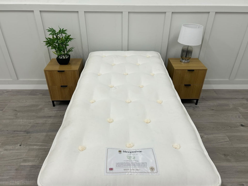Sleepeezee Campaign for Wool Luxe 2800 Mattress 3FT Single RRP £699