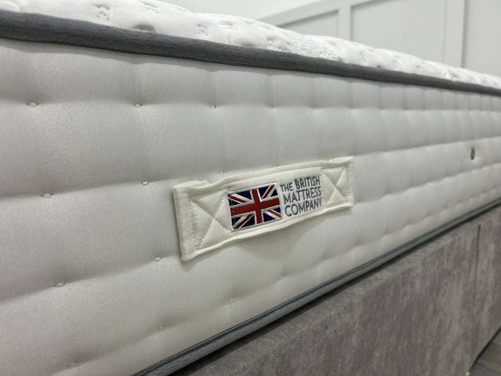 British Mattress Luxe Hybrid 2000  4FT 6 Double 100 Night Sleep Trial