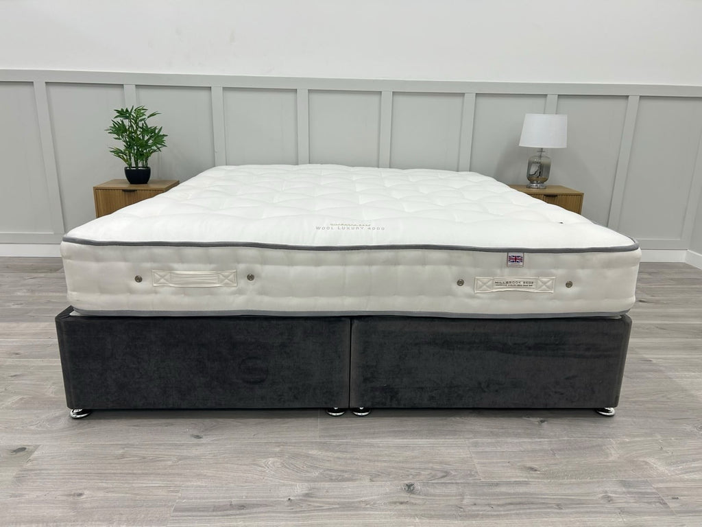 Millbrook Wool Luxury 4000 Pocket Mattress 6FT Superking RRP £2495 Medium