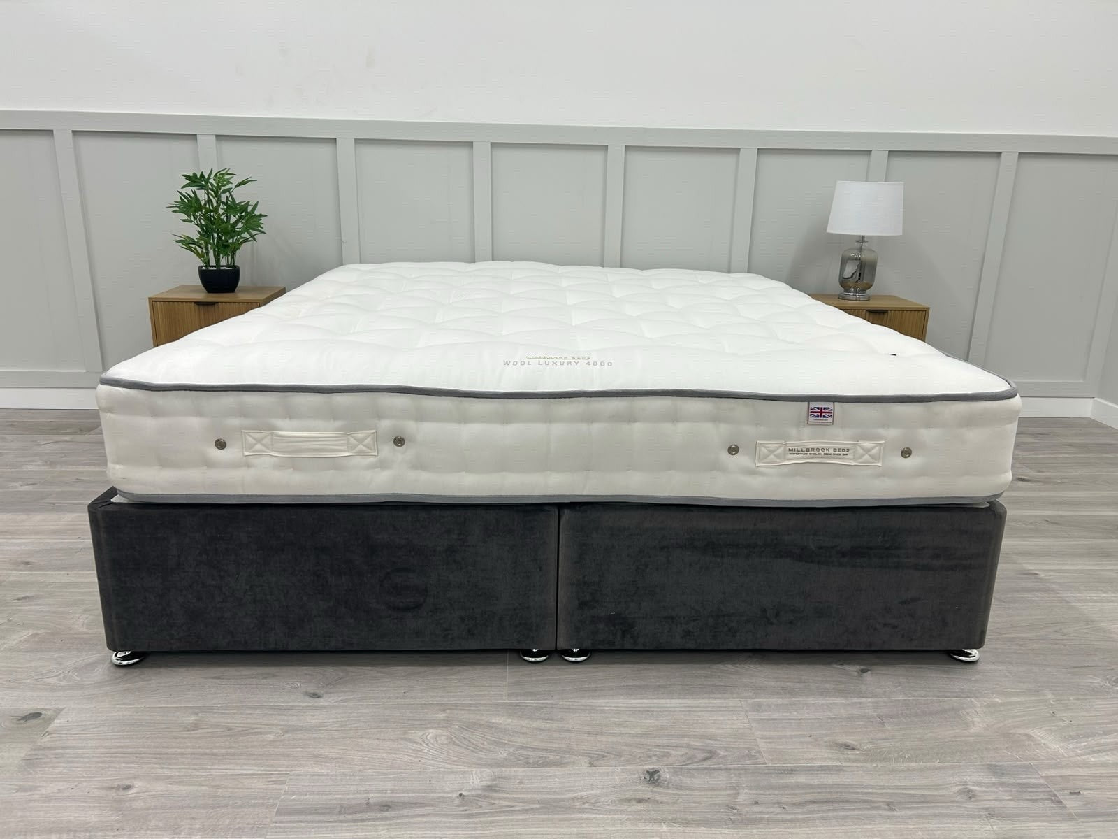 Millbrook Wool Luxury 4000 Pocket Mattress 6FT Superking RRP £2495 Medium