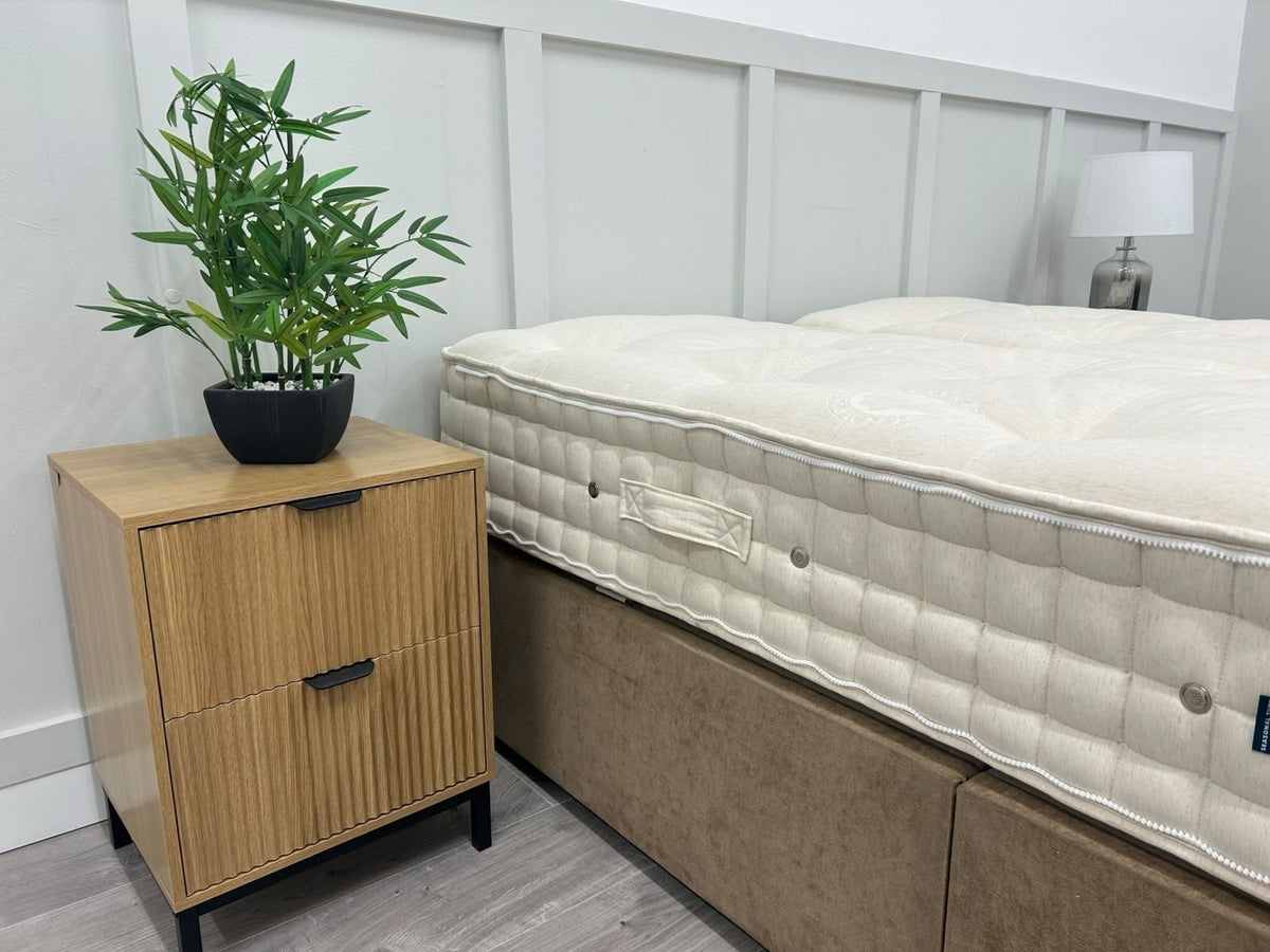 Hypnos Bespoke Crystal Mattress Zip & Link 5FT Kingsize - Regular RRP £3899