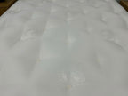 Hypnos Cawthorne Deluxe 5FT Kingsize medium mattress with plush fabric and quilted top, designed for comfort and support.