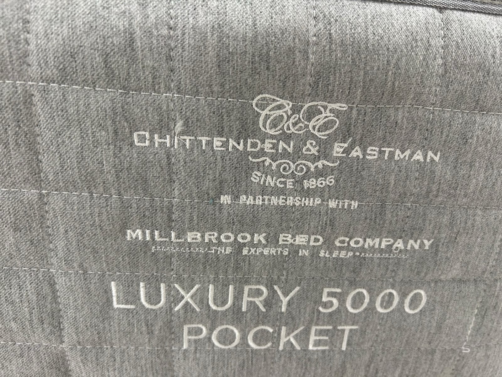 Millbrook Luxury 5000 Pocket Medium 5FT Kingsize Mattress RRP £2195