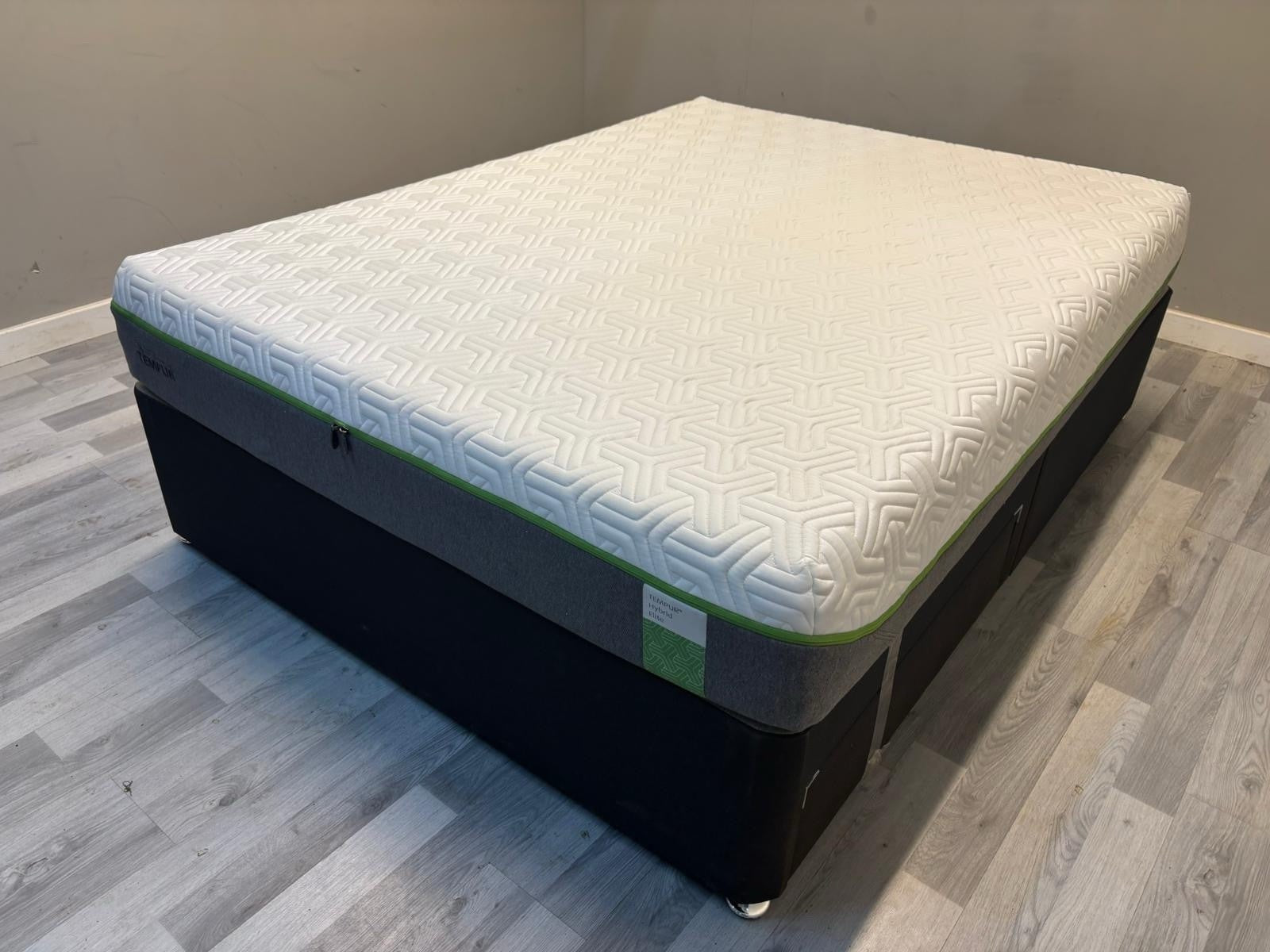 Tempur Hybrid Elite Luxe 6FT Superking RRP £2699 Medium Firmness - Home Furniture Interiors