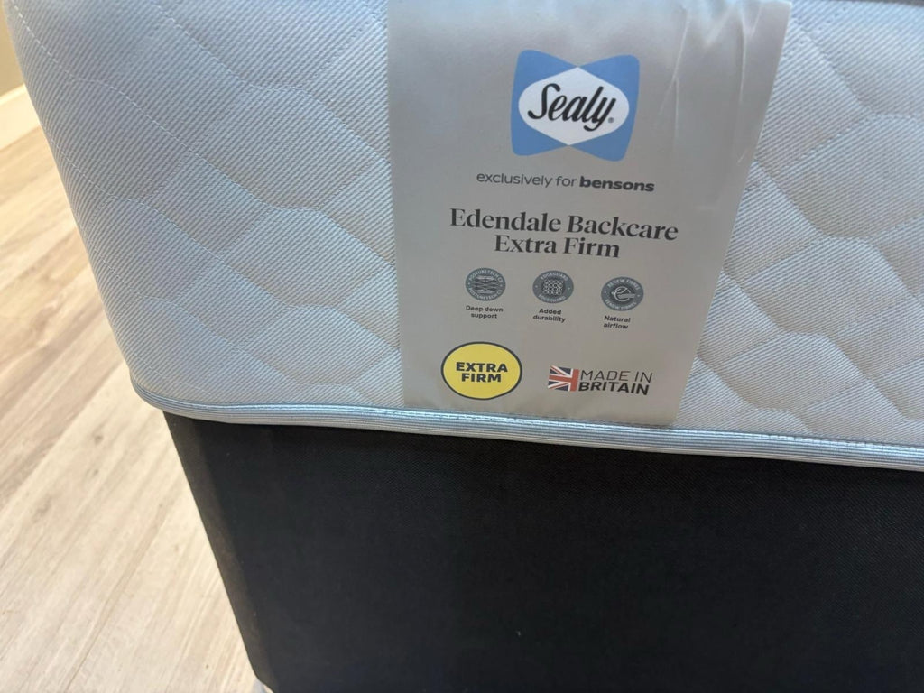 Sealy Edendale Backcare Support Firm Mattress 4FT 6 Double RRP £1299 A - Home Furniture Interiors