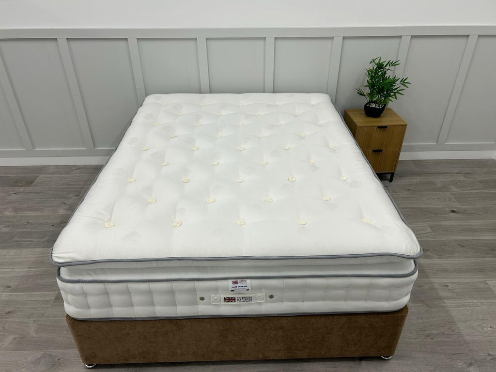British Mattress Pure Embrace 3000 Pillow Top 5FT Kingsize 100 Night Sleep Trial