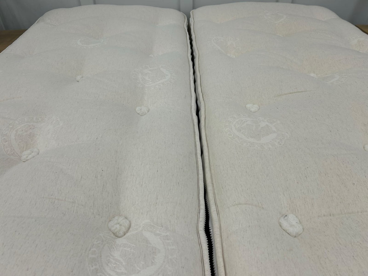 Hypnos Bespoke Crystal Mattress Zip & Link 5FT Kingsize - Regular RRP £3899