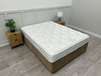 Hypnos Cawthorne Deluxe 5FT kingsize mattress showing plush fabric and structured design for medium support.