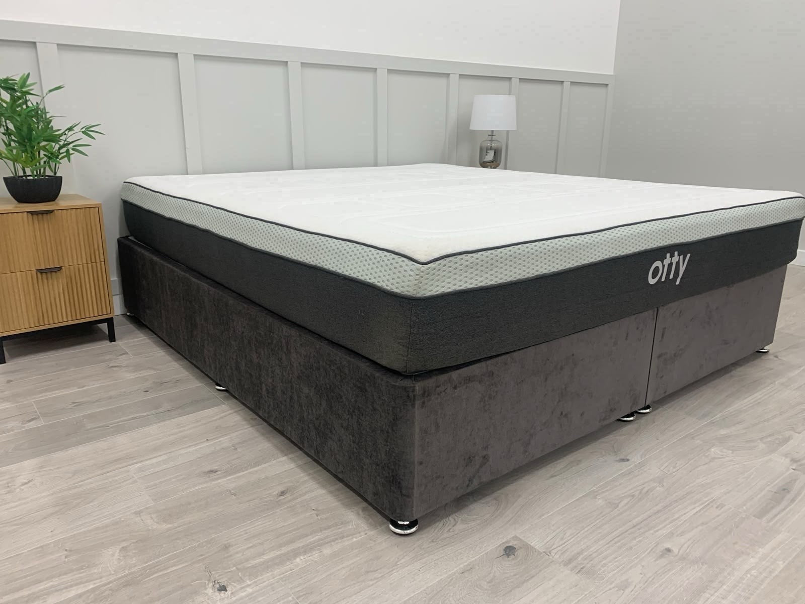 OTTY Bamboo Hybrid 6FT Superking Mattress RRP £995 Medium / Firm