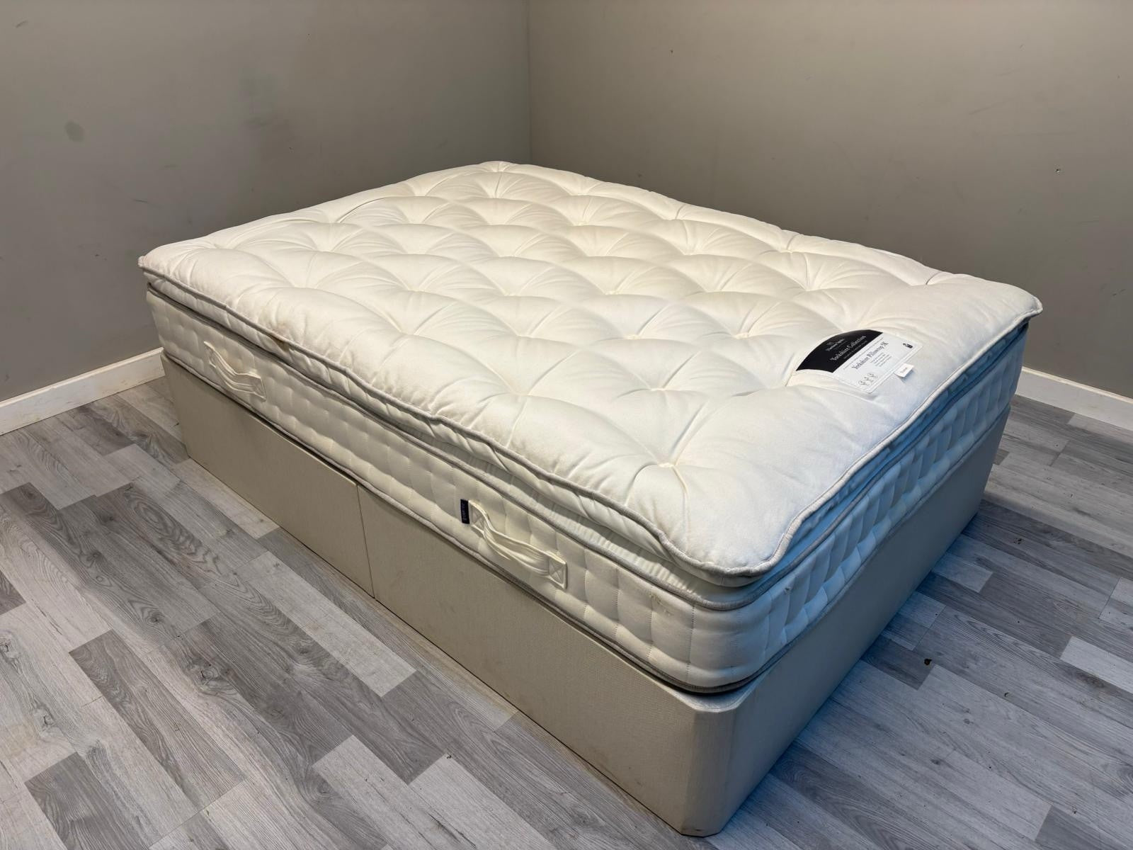 Harrison Spinks Yorkshire 5000 Pillow Top 4FT 6 Double Mattress Firmer RRP £1799