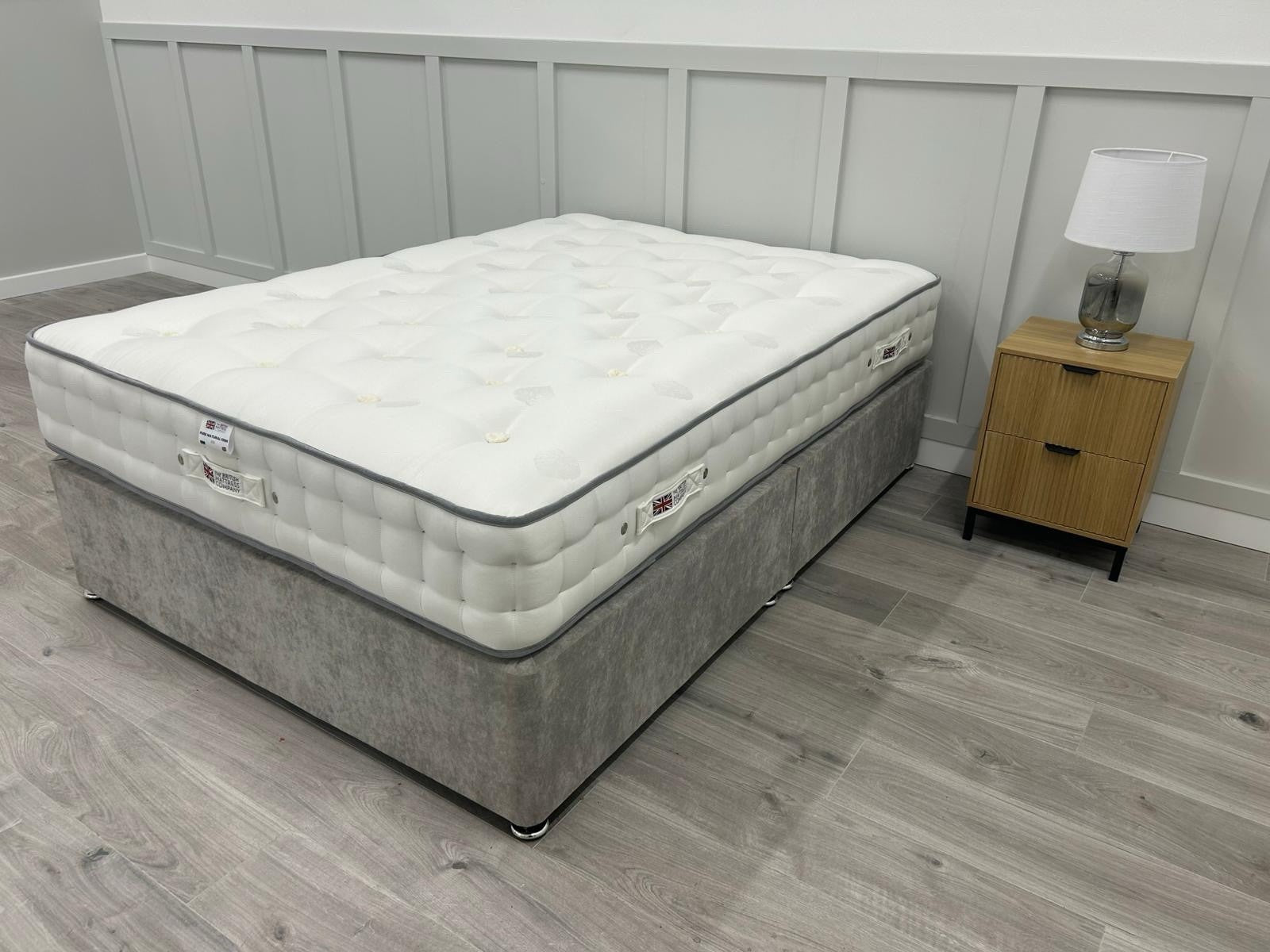 British Mattress Pure Natural Firm 2000 4FT 6 Double 100 Night Sleep Trial