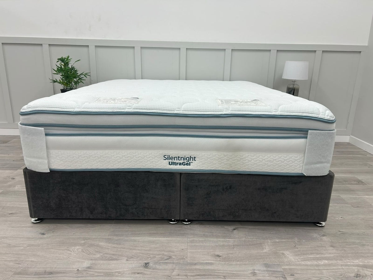 Silentnight Ultra Haze Gel 3000 Pocket Boxtop 6FT Superking RRP £1299 Firm