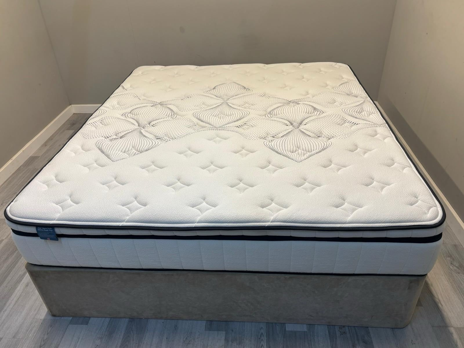 IGEL 3500i Nanotech 6FT SuperKing Plushtop Mattress RRP £2,099 Firm - Home Furniture Interiors