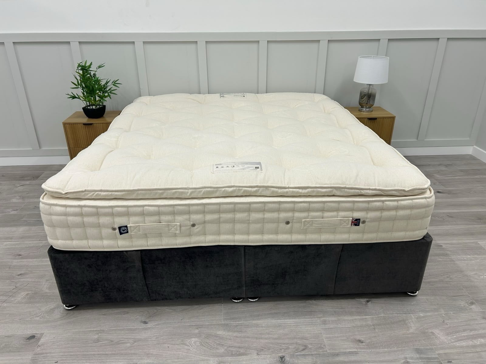 Hypnos Bespoke Pearl Pillowtop Firm 6FT SuperKing Mattress RRP £3,199