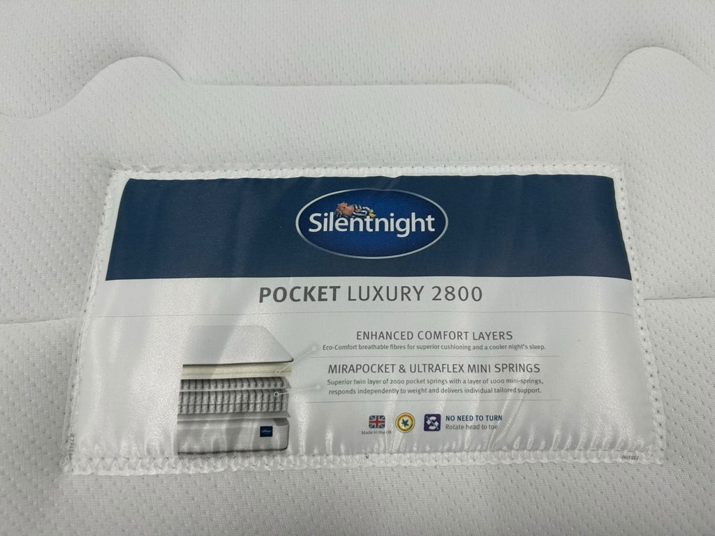 Silentnight 2800 Pocket Luxury 4FT 6 Double Mattress RRP £899 Medium