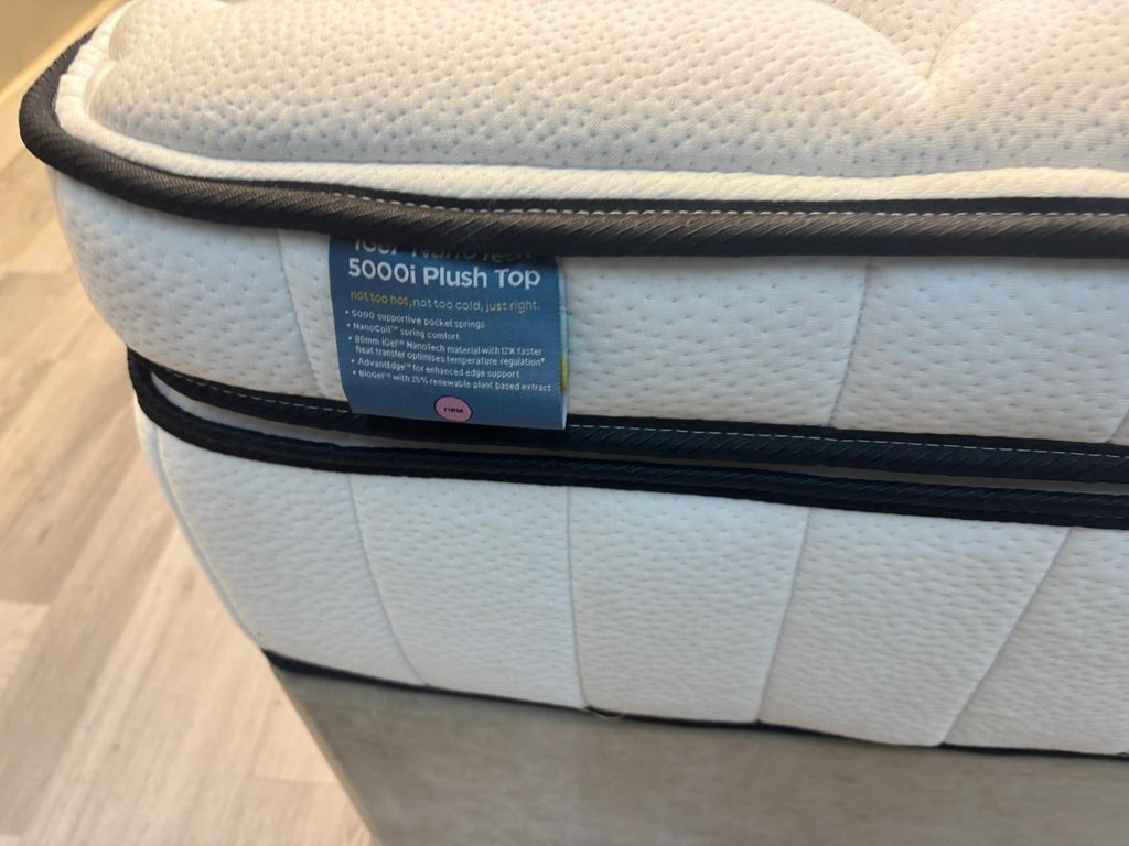 IGEL 6000 Nanotech 6FT SuperKing Plushtop Zip & Link Mattress - RRP £2799 Firm - Home Furniture Interiors