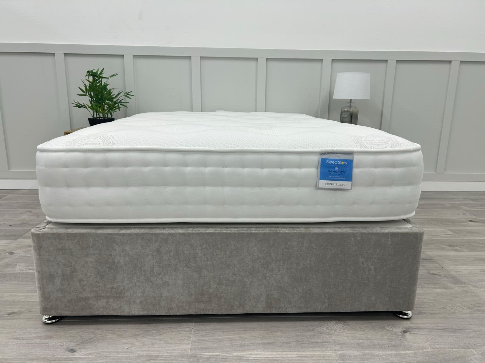 Sleep Story Luxury Pocket Cashmere 4FT 6 Double Mattress - RRP £899A
