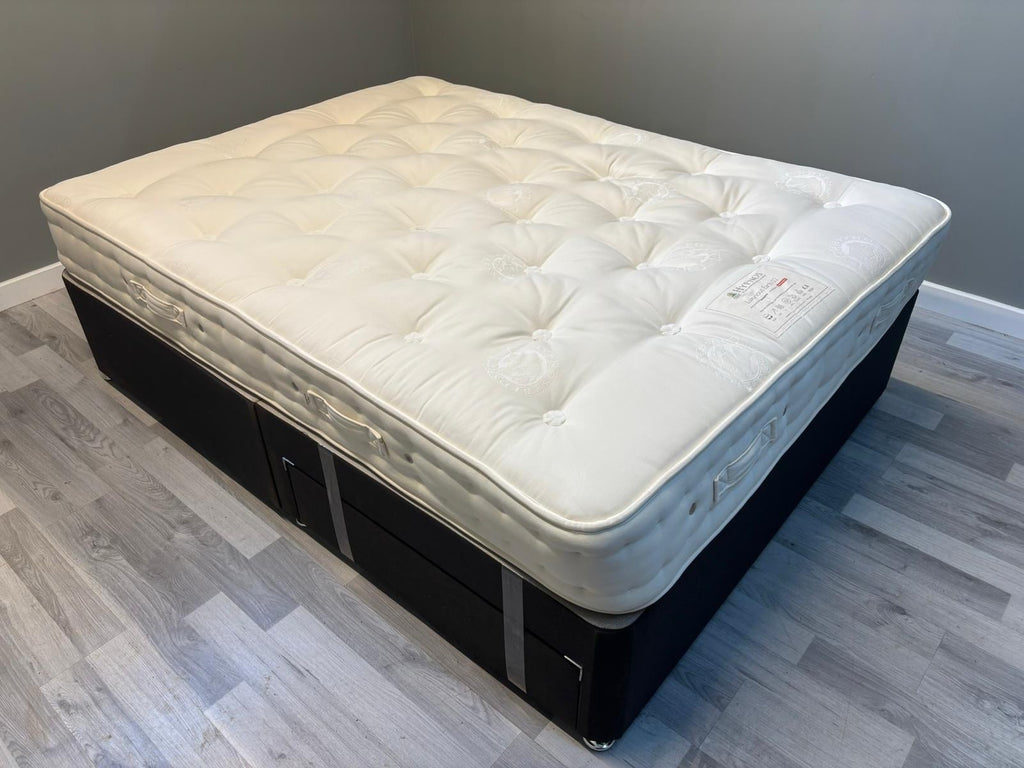 Hypnos Luxurious Earth 02 Kingsize 5FT Mattress - RRP £2199 Medium - Home Furniture Interiors