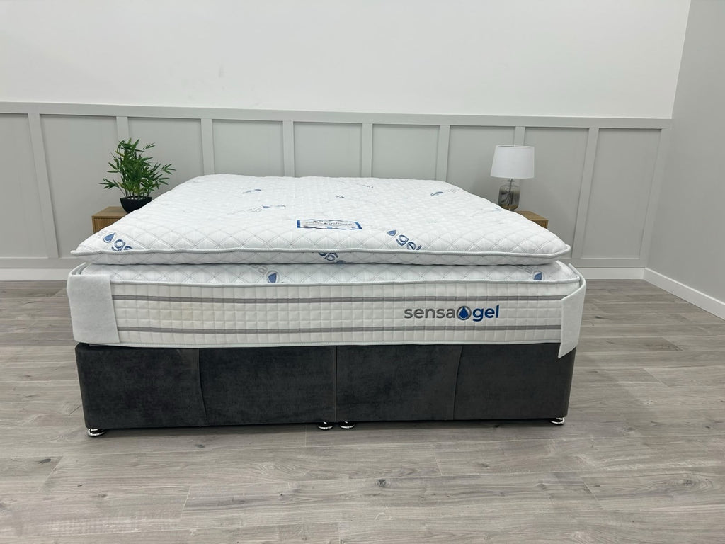 Sleepeezee SensaGel 12000 Mattress 5FT Kingsize With Topper 42cm Depth RRP £3499