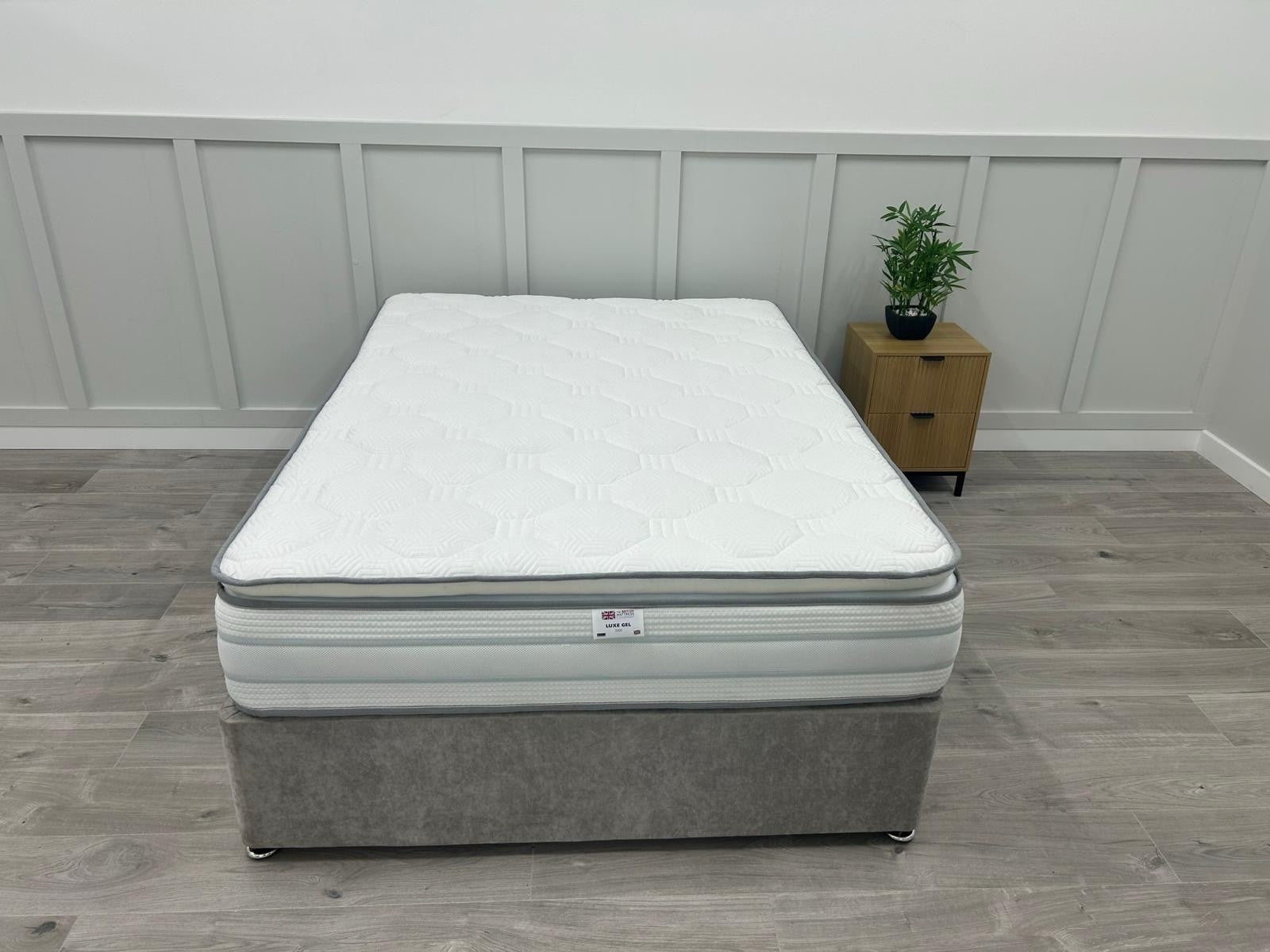 British Mattress Luxe Gel 2000 5FT Kingsize 100 Night Sleep Trial