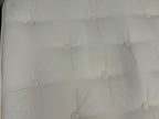 Hypnos Luxurious Earth 02 double mattress, 4ft 6, with plush fabric and supportive medium firmness, displayed on a bed frame.