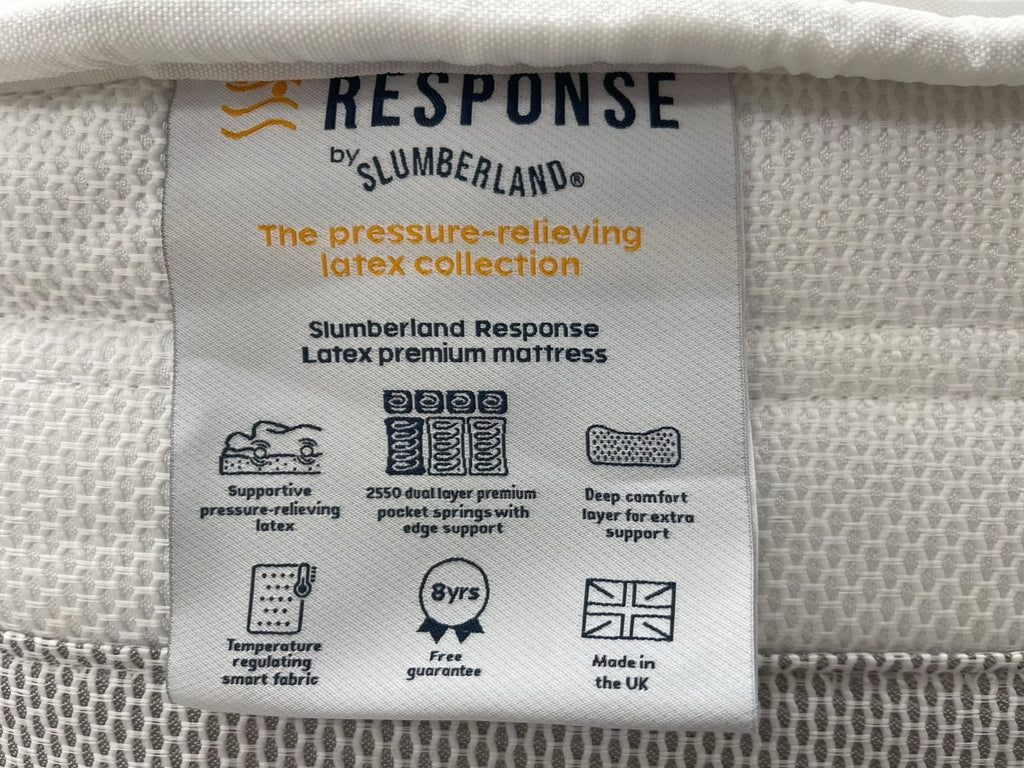 Slumberland Response Latex Premium Mattress 4FT Small Double RRP £995