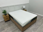 Mlily Premier 1000 Deluxe 5FT Kingsize firm orthopaedic mattress with plush fabric and supportive design.
