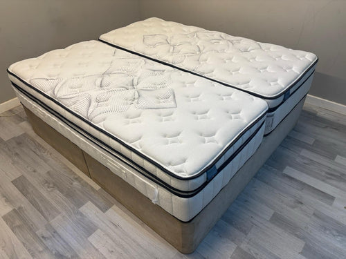 IGEL 6000 Nanotech 6FT SuperKing Plushtop Zip & Link Mattress - RRP £2799 Firm - Home Furniture Interiors