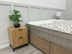 Igel Advance 2500 5ft kingsize medium mattress with plush surface, showing its comfortable sleeping surface and supportive design.