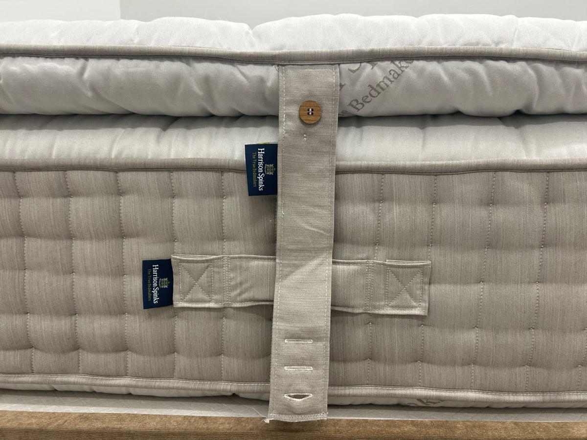 Harrison Spinks Pure Elegance Mattress with Mattress Topper 5FT Kingsize Firmer
