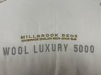 Millbrook Wool Luxury 5000 Pocket Soft Medium 5FT Kingsize Mattress RRP £1895