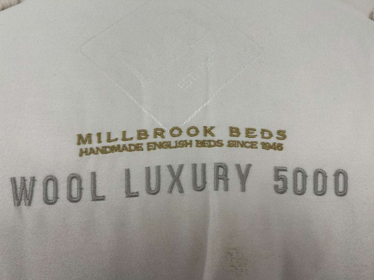 Millbrook Wool Luxury 5000 Pocket Soft Medium 5FT Kingsize Mattress RRP £1895