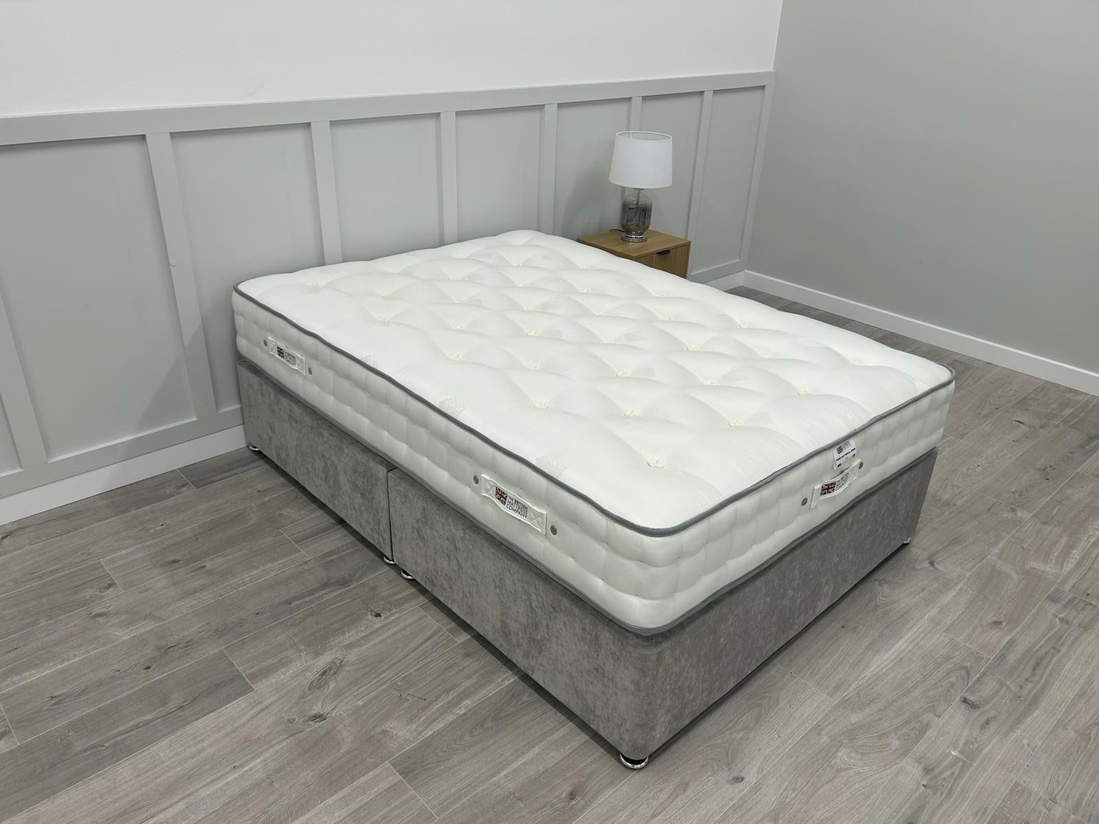 British Mattress Pure Natural Firm 2000 4FT 6 Double 100 Night Sleep Trial