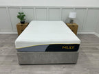 Mlily Premier 2000 Ortho Mattress in 4ft 6 double size, firm support, shown in a well-made bed setting.