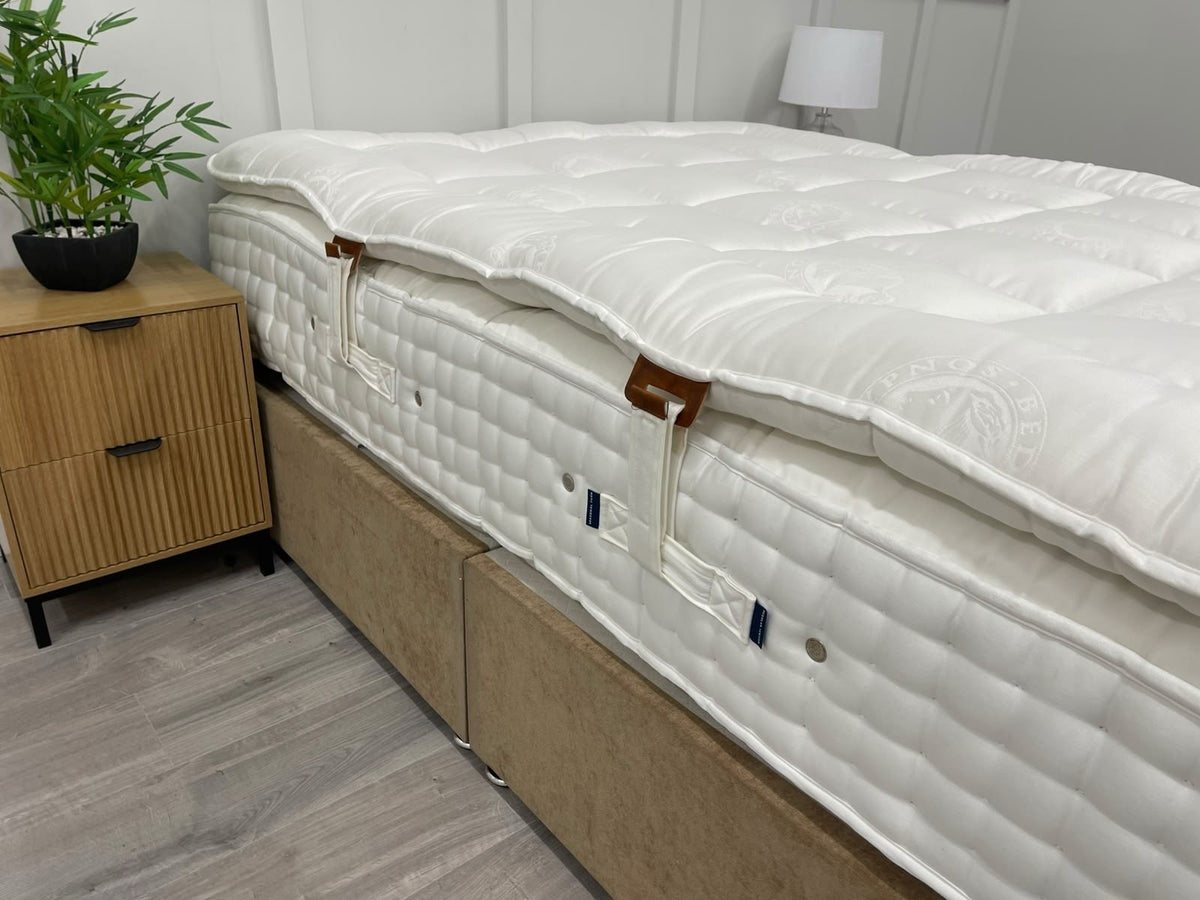Hypnos Bespoke Sapphire Mattress with Detachable Topper 5FT Kingsize RRP £6799