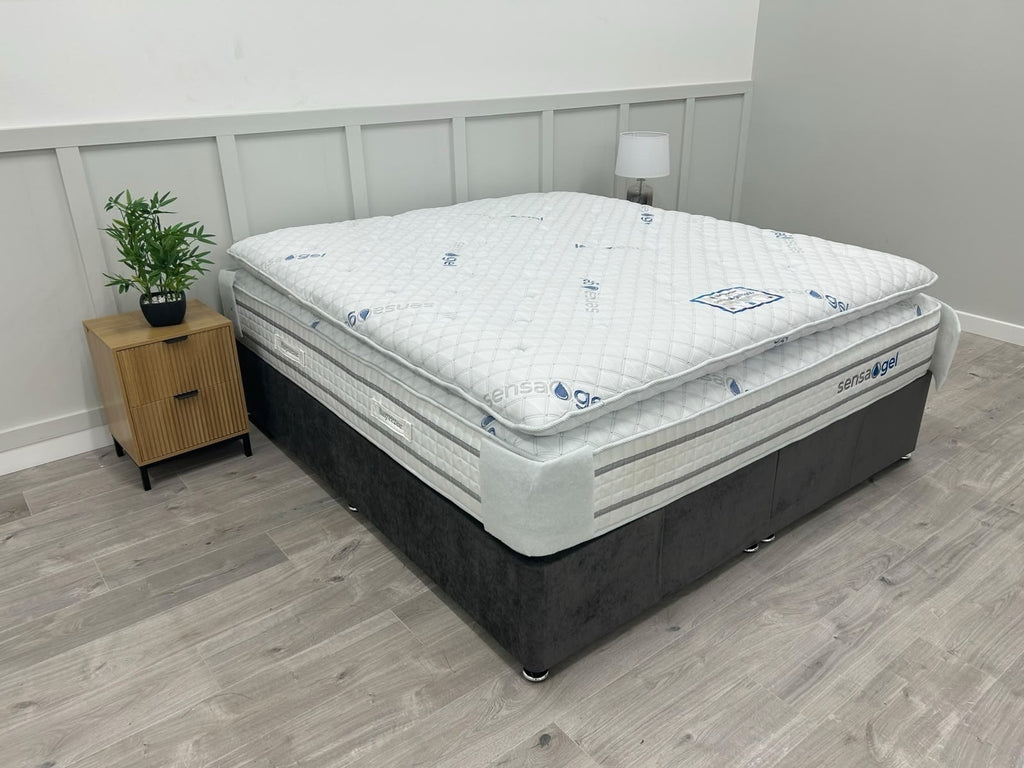 Sleepeezee SensaGel 12000 Mattress 5FT Kingsize With Topper 42cm Depth RRP £3499